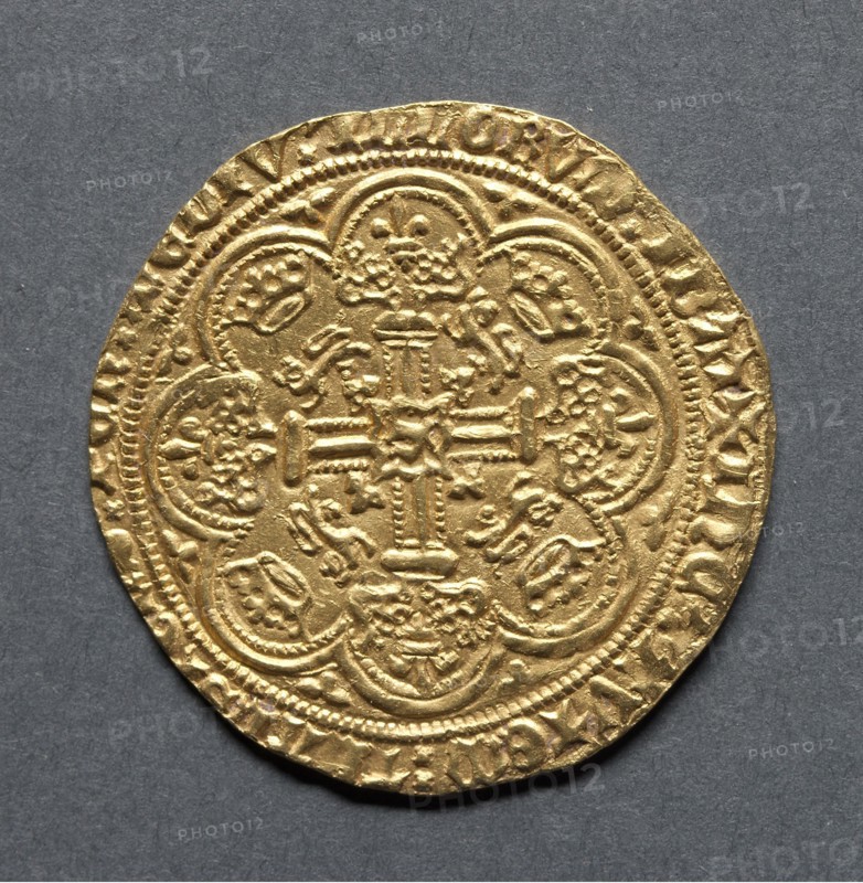 Noble (reverse), 1399-1412. Creator: Unknown.