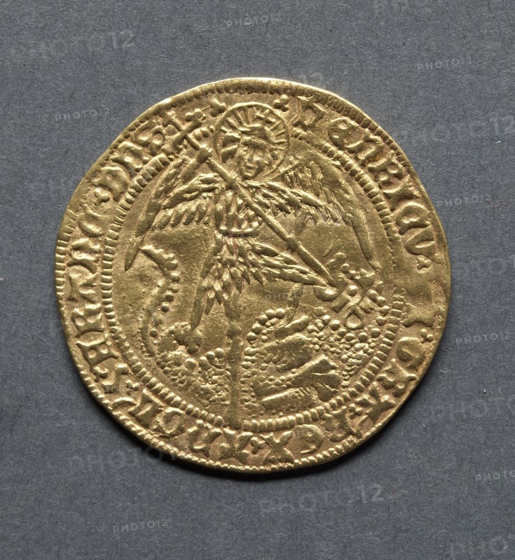 Noble (reverse), 1470-1471. Creator: Unknown.