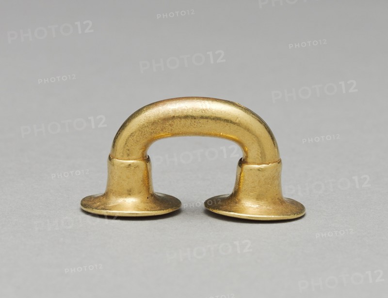 Nose Ornament, c. 400-1000. Creator: Unknown.