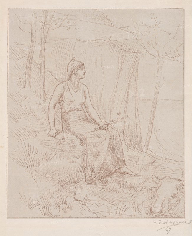 Normandy. Creator: Pierre Puvis de Chavannes (French, 1824-1898).