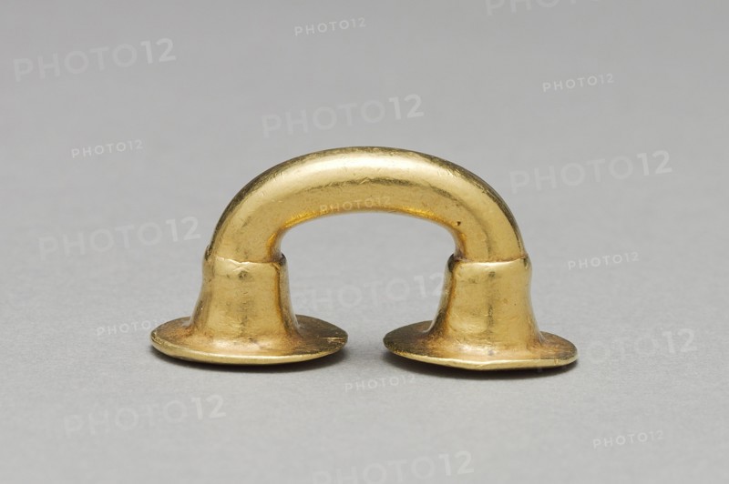 Nose Ornament, c. 400-1000. Creator: Unknown.