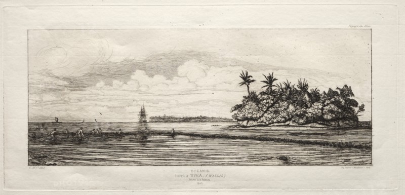 Oceanie, 1845. Creator: Charles Meryon (French, 1821-1868).