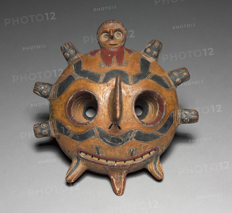Oculate Being Mask, 300 BC-AD 1. Creator: Unknown.