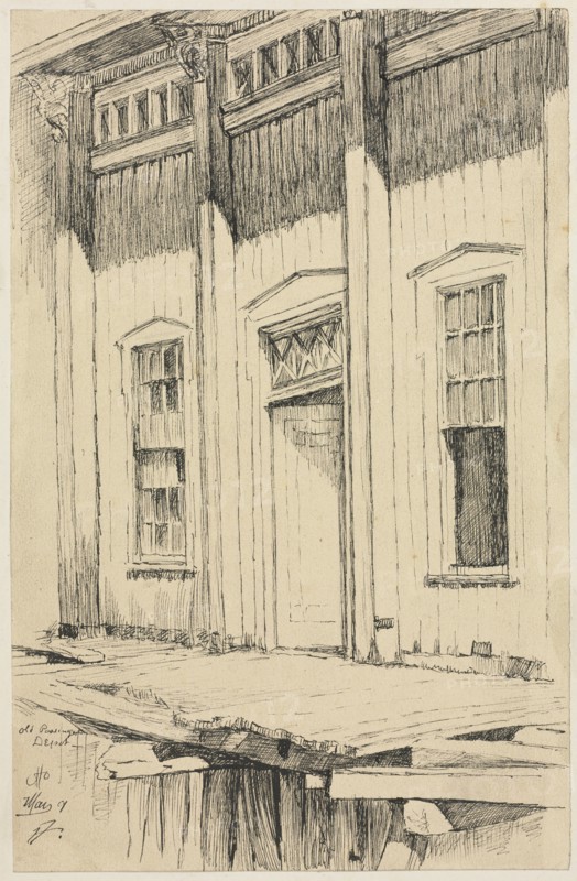 Old Passenger Depot, Cleveland. Creator: Otto H. Bacher (American, 1856-1909).