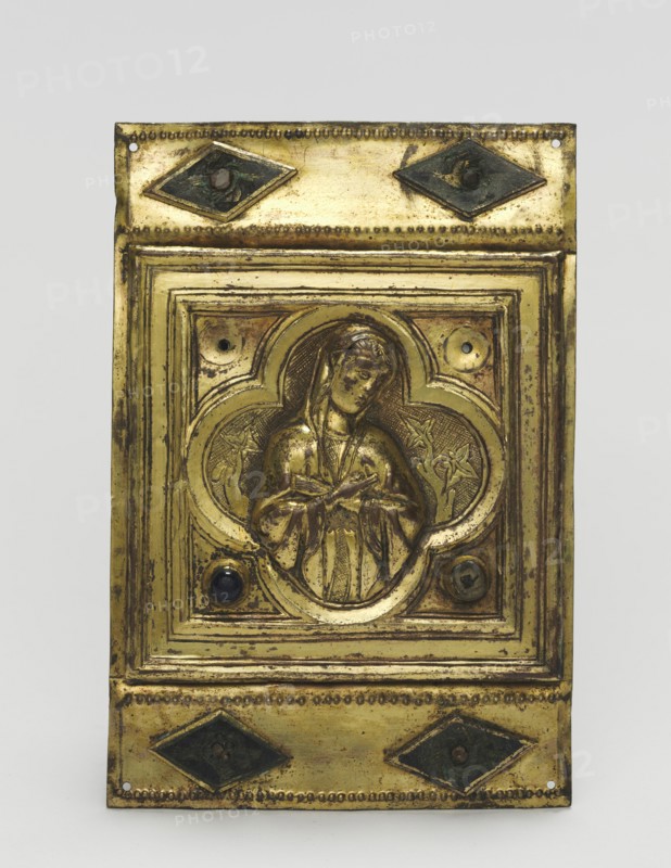Ornamental Plaque, c. 1380-1400. Creator: Unknown.
