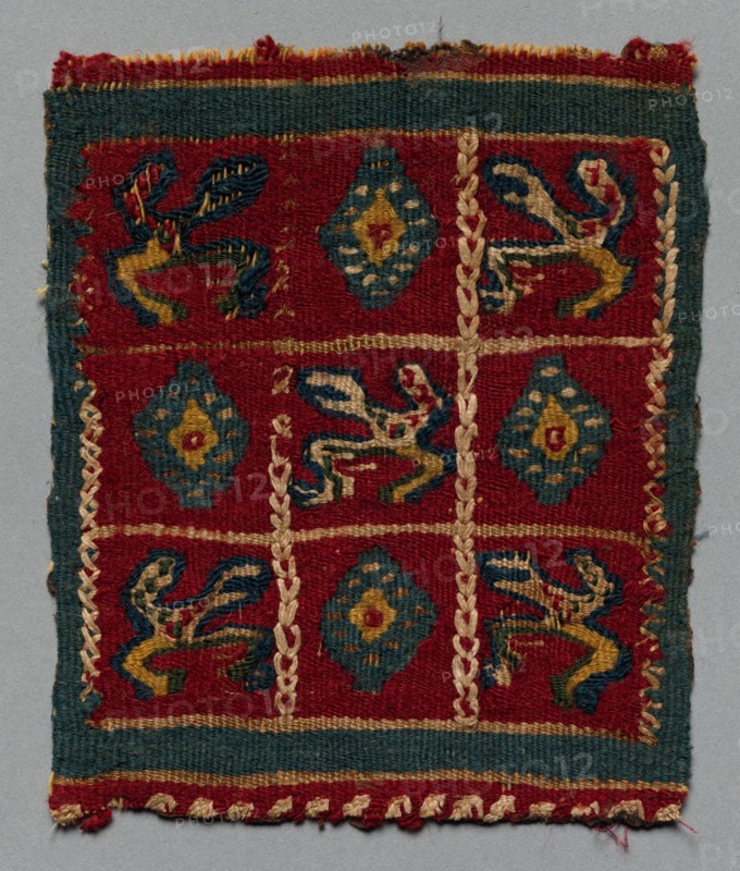 Ornamental Square, 400s - 600s. Creator: Unknown.