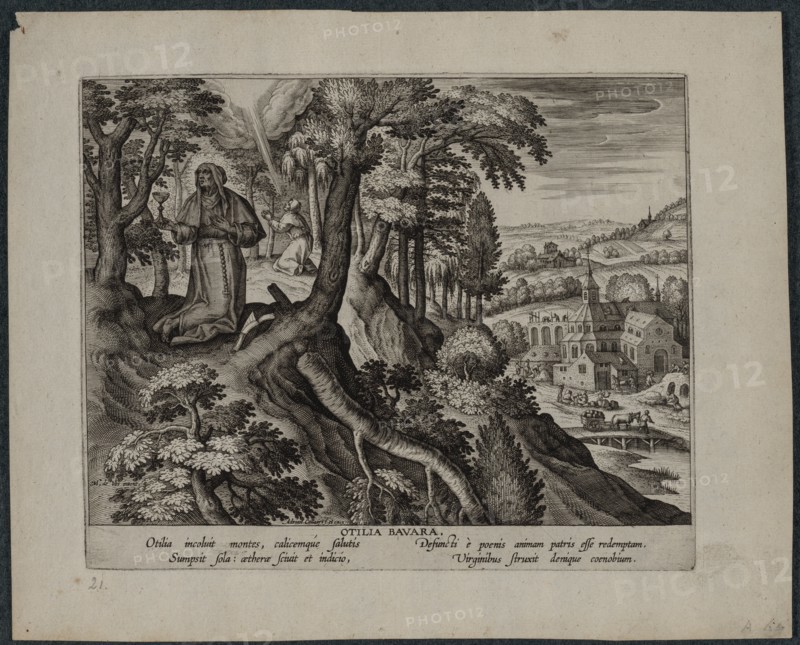 Otilia Bavara. Creator: Adriaen Collaert (Flemish, 1560-1618).