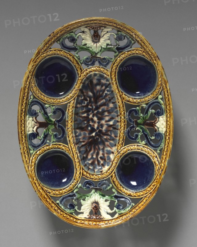 Oval Dish, late 1500s. Creator: Bernard Palissy (French, 1510-1589), circle of.