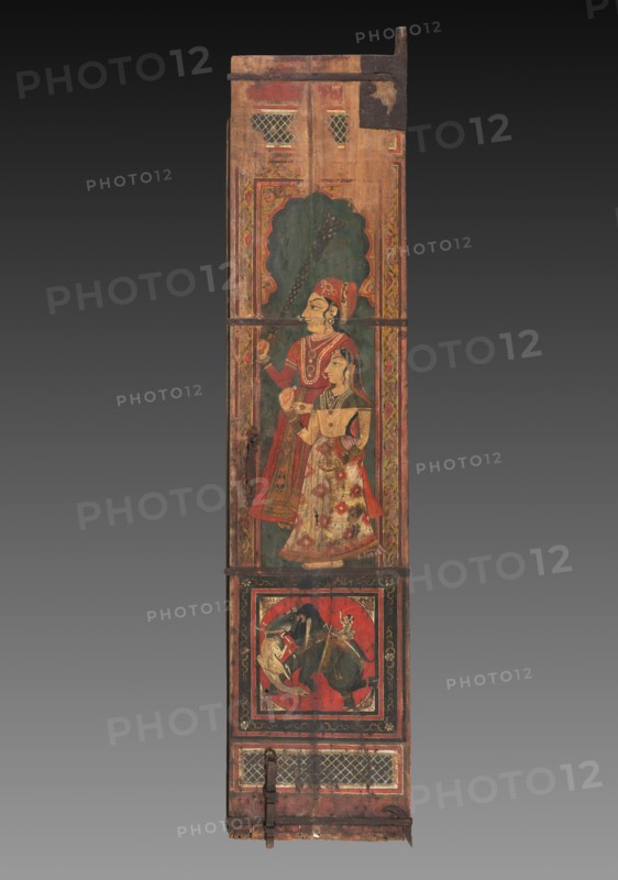 Painted Door, c. 1820. Creator: Unknown.