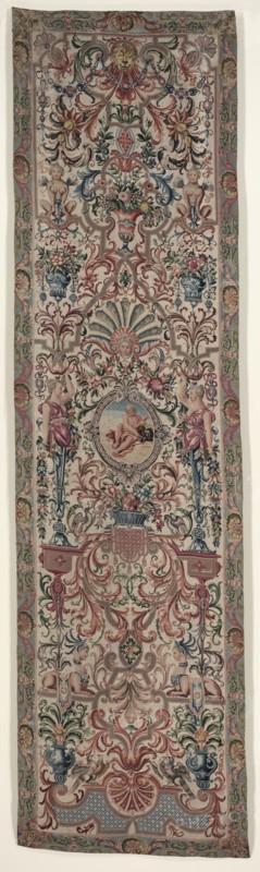 Pair of Needlework Bed Hangings, c. 1690. Creator: Unknown.
