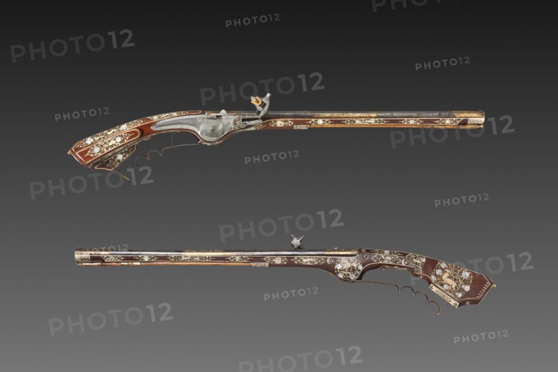 Pair of Wheel-lock Petronels, c. 1630. Creator: Georg Kurland (Polish).