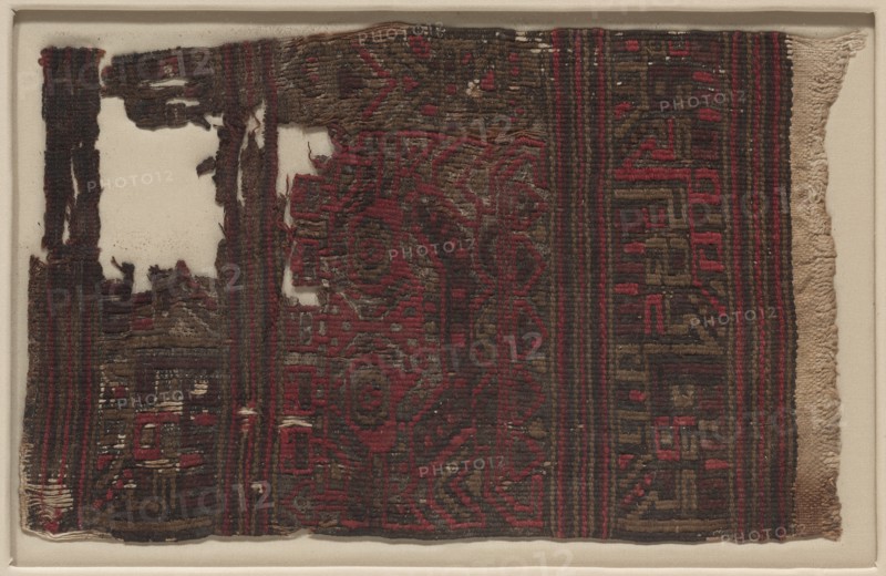 Panel from the End of a Sash, 700 BC-1. Creator: Unknown.