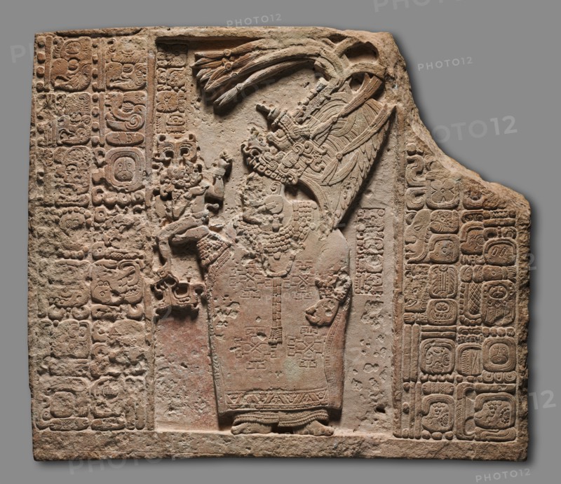 Panel with Royal Woman, c. 795. Creator: Unknown.