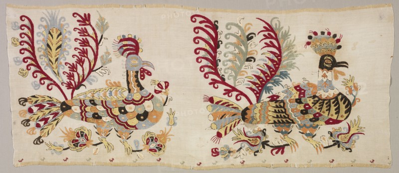 Panel, Probably from a Skirt, 1800s. Creator: Unknown.