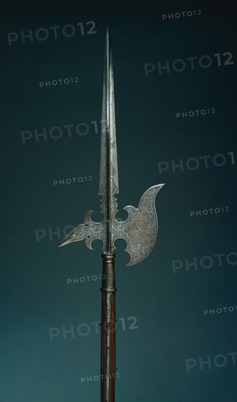 Parade Halberd (from the state guard of Elector Christian I of Saxony [ 1560- 91]), 1586-1591. Creator: Unknown.