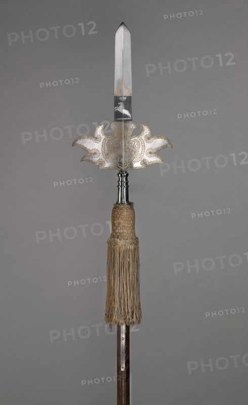 Parade Partisan (from the Bodyguard of August Wilhelm, Duke of Brunswick- Wolfenbüttel..., 1718. Creator: Unknown.