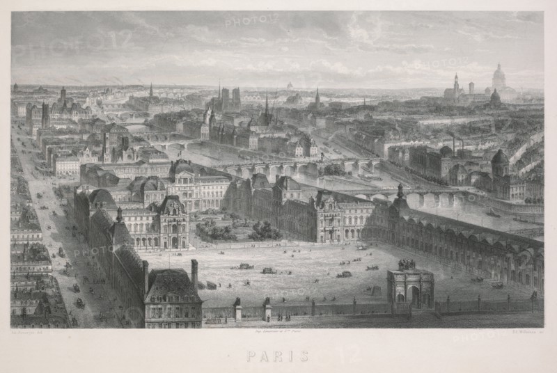 Paris. Creator: Adolphe Rouargue (French, 1810-1870).