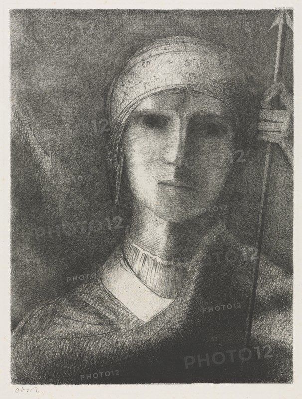 Parsifal, 1892. Creator: Odilon Redon (French, 1840-1916); Becquet (French).
