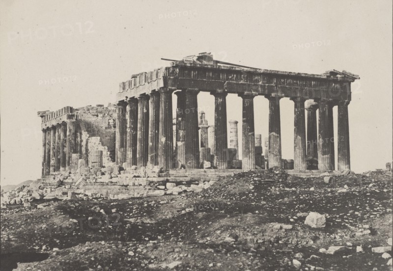 Parthenon, 1852. Creator: Eugène Piot (French, 1812-1891).