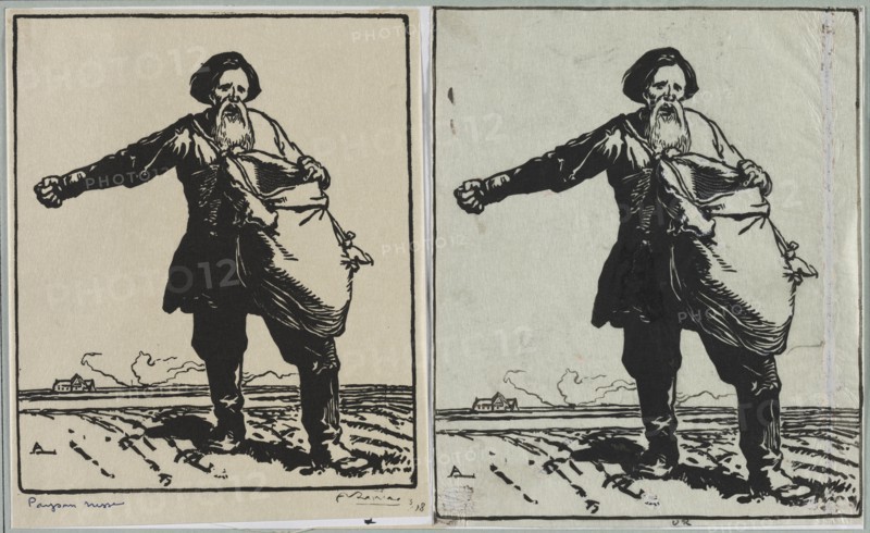 Paysan russe, 1914. Creator: Auguste Louis Lepère (French, 1849-1918).