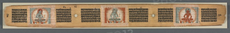 Perfection of Wisdom in Eight Thousand Lines: Ashtasahasrika Prajnaparamita...(recto), 1119. Creator: Unknown.