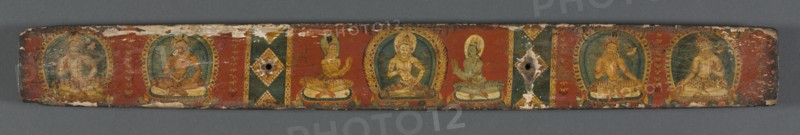 Perfection of Wisdom in Eight Thousand Lines: Ashtasahasrika Prajnaparamita: Back Cover, 1119. Creator: Unknown.