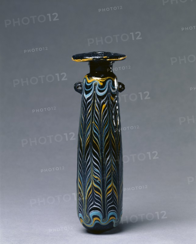 Perfume Bottle (Alabastron), c. 325-275 BC. Creator: Unknown.
