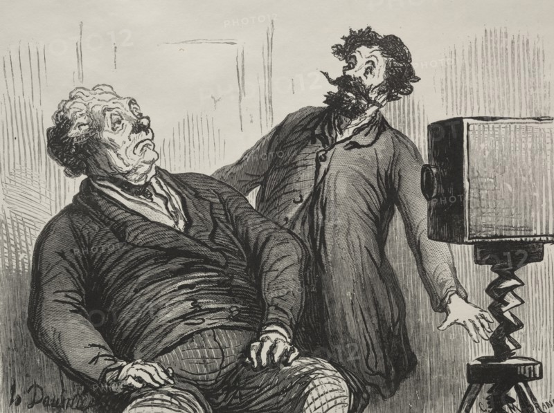 Photographe et photographiés. Creator: Honoré Daumier (French, 1808-1879).