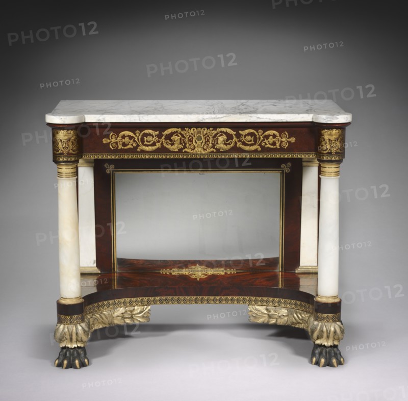 Pier Table, c. 1829-1835. Creator: Joseph Meeks and Sons (American).