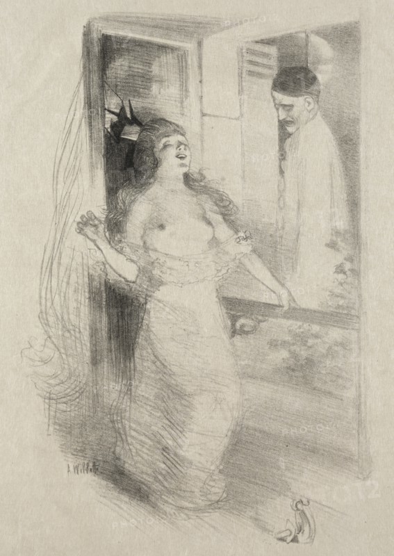 Pierrot. Creator: Adolphe Léon Willett (French, 1857-1926).