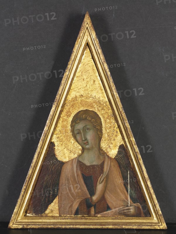 Pinnacle with Angel, c. 1340. Creator: Niccolò di Segna (Italian), circle of.