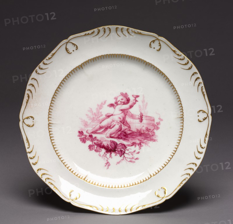 Plate (Assiette à cordonnet), 1752. Creator: Sèvres Porcelain Manufactory (French, est. 1740).