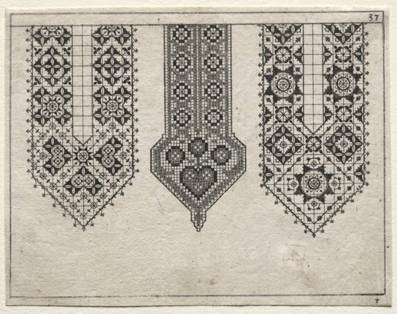 Plate 37 from Schon News Modelbuch, 1597. Creator: Hans Sibmacher (German, 1611).