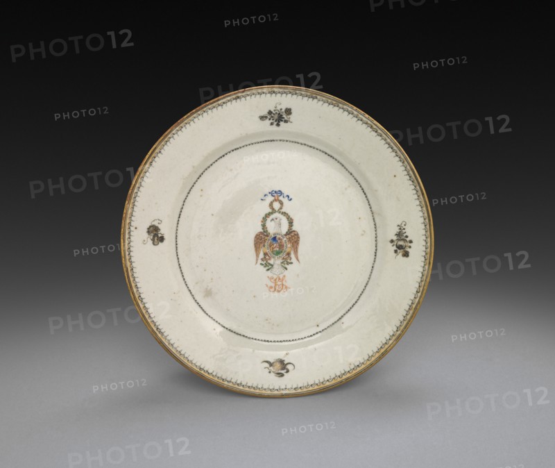 Plate, c. 1790. Creator: Unknown.