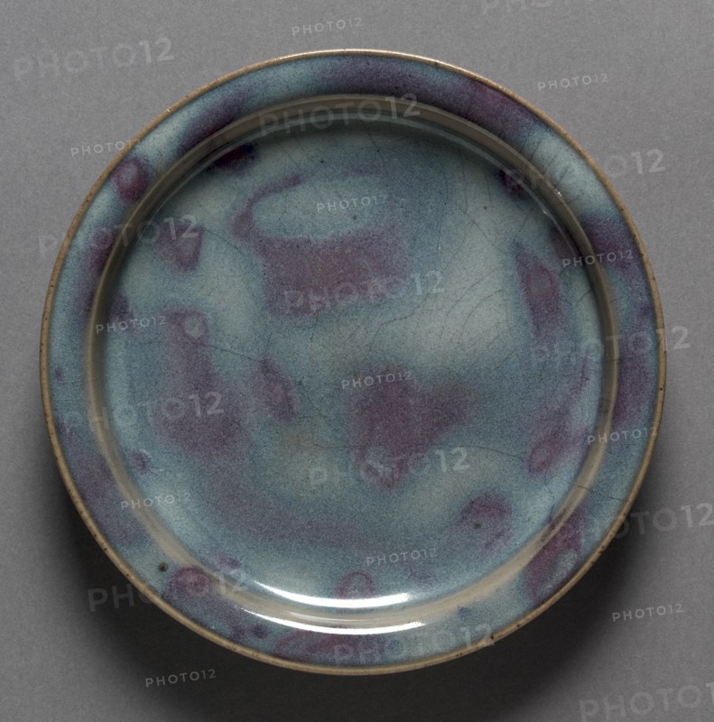 Plate: Jun Ware, 1100s-1200s. Creator: Unknown.