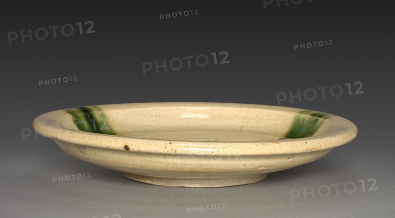 Plate: Seto Ware, 18th-19th century. Creator: Unknown.