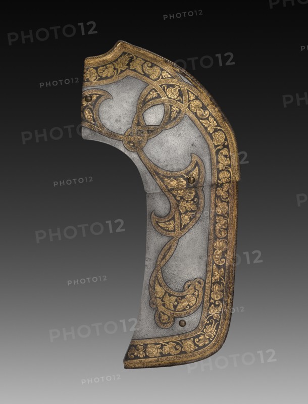 Pommel Plates from the Garniture of Rudolf II, c. 1571. Creator: Anton Peffenhauser (German, 1525-1603).