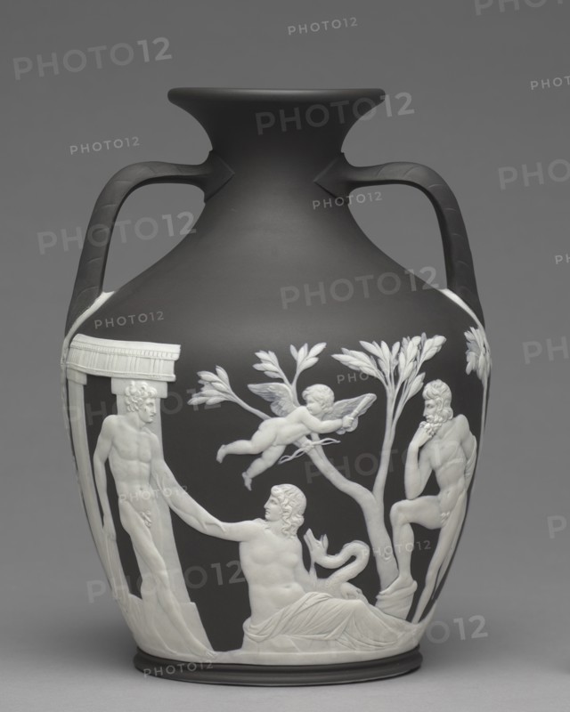 Portland Vase, c.1790. Creator: Josiah Wedgwood (British, 1730-1795).