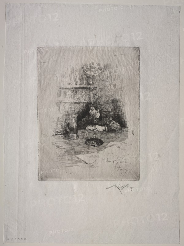 Portrait de Zamaçois. Creator: Mariano Fortuny y Carbó (Spanish, 1838-1874).