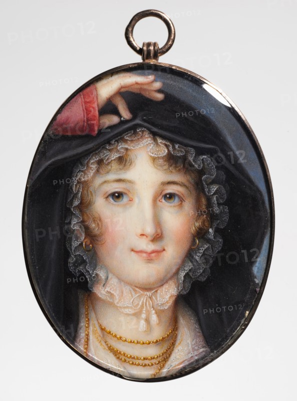 Portrait of a Woman, 1810s. Creator: Louis-Marie Autissier (French, 1772-1830).