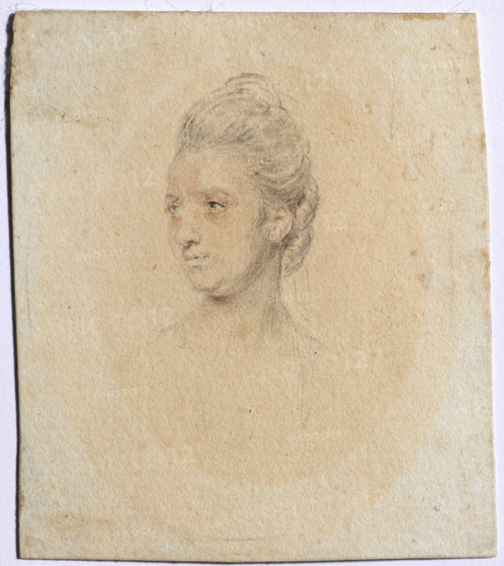 Portrait of a Woman, c. 1772. Creator: John I Smart (British, 1741-1811).