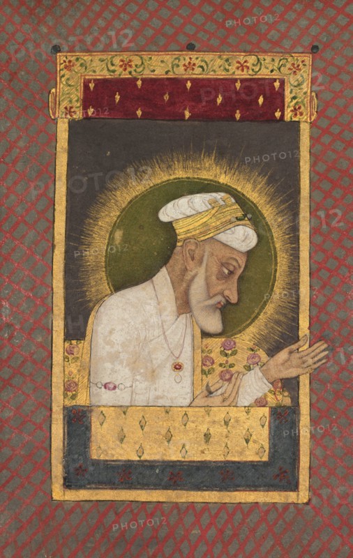 Portrait of Alamgir (r. 1658-1707), c. 1700. Creator: Unknown.