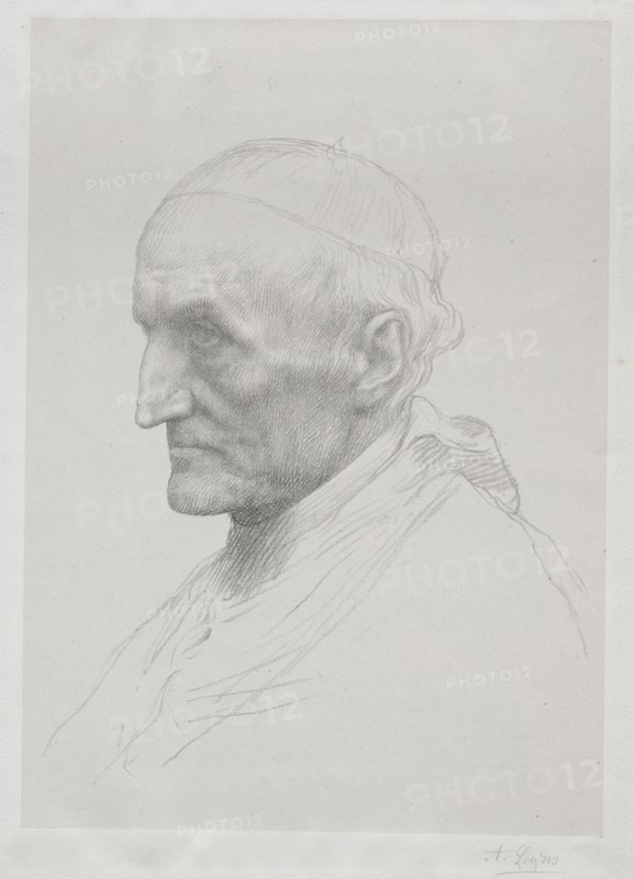 Portrait of Cardinal Manning (2nd Plate). Creator: Alphonse Legros (French, 1837-1911).