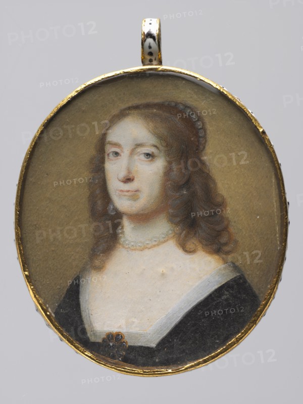 Portrait of Elizabeth Stuart, Electress Palatine and Queen of Bohemia, 1630s. Creator: Alexander Cooper (British, 1609-c. 1658).