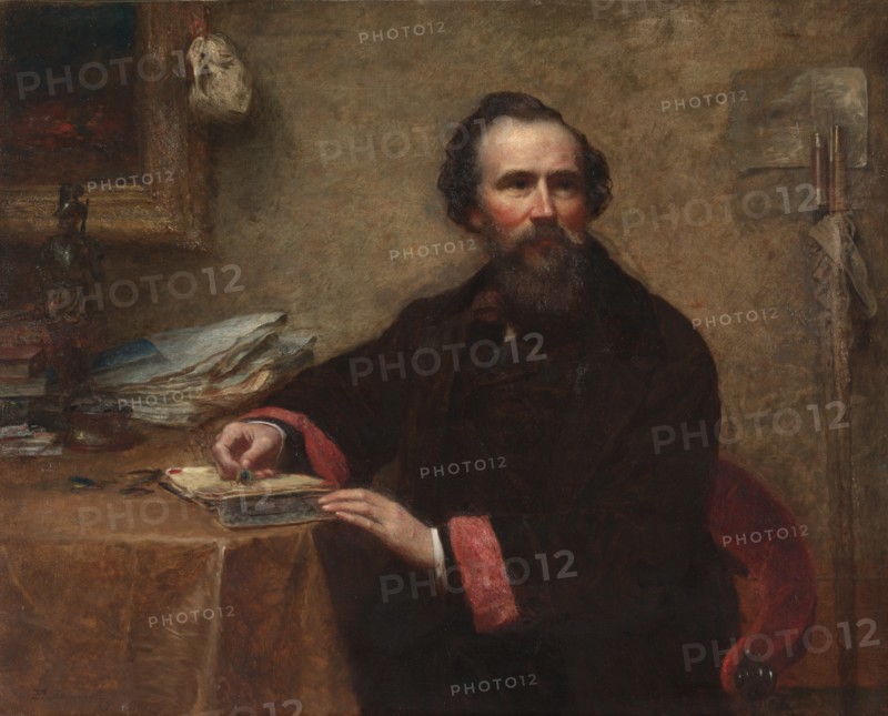 Portrait of Genio C. Scott, 1859. Creator: Eastman Johnson (American, 1824-1906).