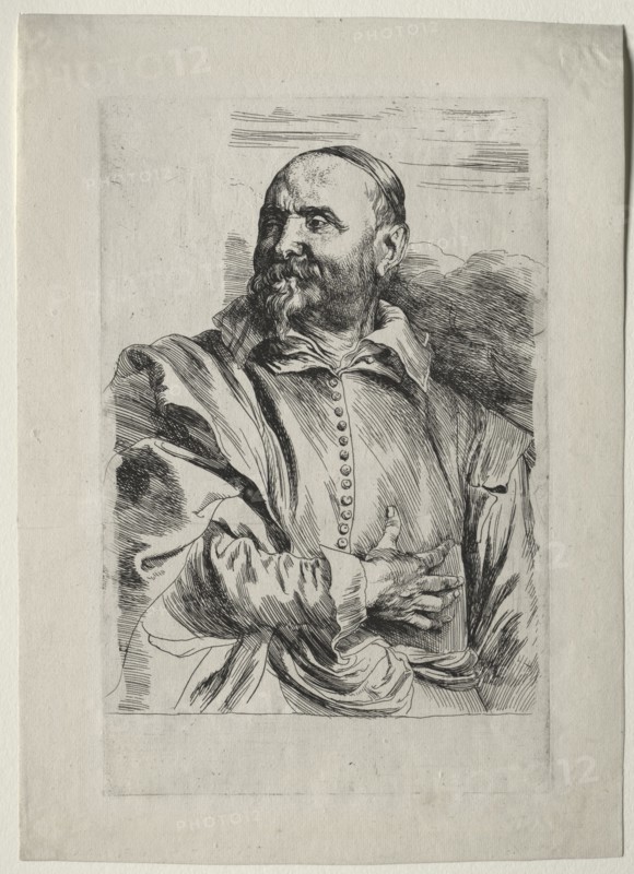 Portrait of Jan Snellinx. Creator: Anthony van Dyck (Flemish, 1599-1641).