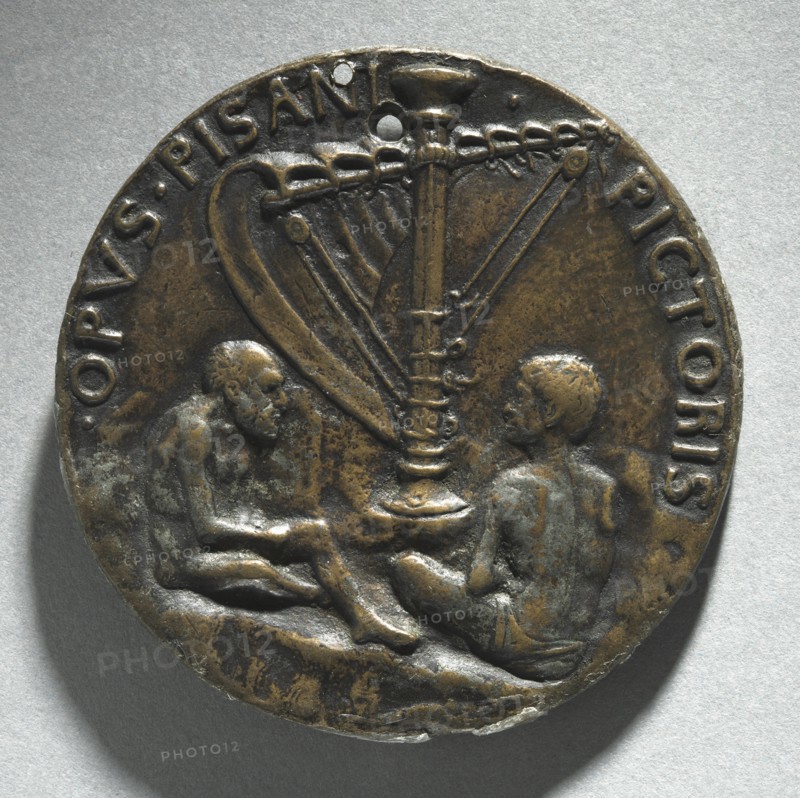 Portrait of Leonello DEste, Marquess of Ferrara (reverse), c. 1440-1444. Creator: Pisanello (Italian, Ferrara, c. 1395-1455).