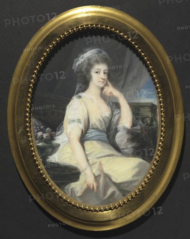 Portrait of Maria Wilhelmine, Countess Thun-Hohenstein, c. 1790. Creator: Heinrich Friedrich Füger (German, 1751-1818).