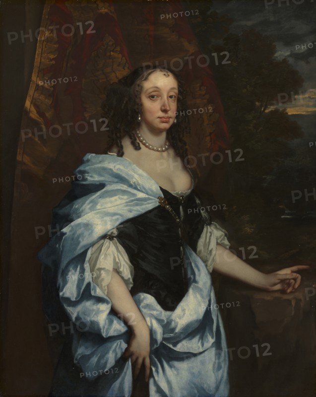 Portrait of Mrs. Leneve, c. 1657. Creator: Peter Lely (British, 1618-1680).