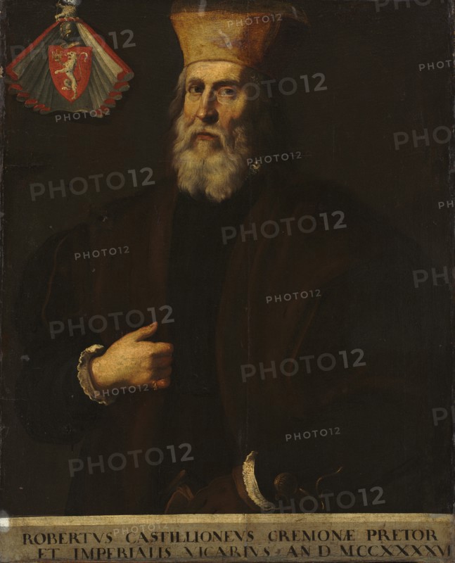 Portrait of Roberto Castiglione, early 1600s. Creator: Unknown.